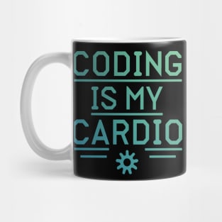 Coding Is My Cardio | Playful Programmer Fitness Mug